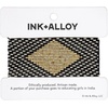 image:imageINK  ALLOY Beaded Cuff Bracelets for Women Brooklyn Luxe Seed Bead Stretch Boho Bracelet Handmade Jewelry for the Modern Bohemian 15Inch WidthBlack Gold Diamond
