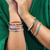image:imageINK  ALLOY Boho Stackable Bracelets for Women Rory Sequin with Pearl Accents Stretch Small Stacking Bracelet Handmade Jewelry for the Modern Bohemian