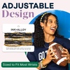 image:imageINK  ALLOY Game Day 11Strand Beaded Bracelet  Handcrafted Stack for Sports Moms Fans amp Students  Lightweight amp Bold  Perfect for GamedayBlack  Gold