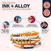image:imageINK  ALLOY Game Day 11Strand Beaded Bracelet  Handcrafted Stack for Sports Moms Fans amp Students  Lightweight amp Bold  Perfect for GamedayBlue  Orange