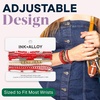 image:imageINK  ALLOY Game Day 11Strand Beaded Bracelet  Handcrafted Stack for Sports Moms Fans amp Students  Lightweight amp Bold  Perfect for GamedayScarlet  Gray