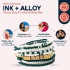 image:imageINK  ALLOY Game Day 11Strand Beaded Bracelet  Handcrafted Stack for Sports Moms Fans amp Students  Lightweight amp Bold  Perfect for GamedayWhite  Green