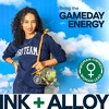 image:imageINK  ALLOY Game Day Bag Chain  Handcrafted Stylish Beaded Accessory for Purse Strap or Phone  Perfect for GamedayYellow  Blue