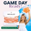 image:imageINK  ALLOY Game Day Bracelet Stacks Beaded Bracelets for Football Gameday Outfits Handmade Jewelry for College Students Teachers Football Moms Set of 10Orange  White