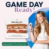 image:imageINK  ALLOY Game Day Bracelet Stacks Beaded Bracelets for Football Gameday Outfits Handmade Jewelry for College Students Teachers Football Moms Set of 10Burnt Orange