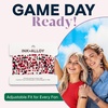 image:imageINK  ALLOY Game Day Bracelet Stacks Beaded Bracelets for Football Gameday Outfits Handmade Jewelry for College Students Teachers Football Moms Set of 10Bright Red  Black  White