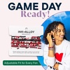image:imageINK  ALLOY Game Day Bracelet Stacks Beaded Bracelets for Football Gameday Outfits Handmade Jewelry for College Students Teachers Football Moms Set of 10Red  Black  White