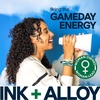 image:imageINK  ALLOY Game Day Tassel Seed Bead Earrings  Handcrafted Statement Earrings ready for Gameday  Lightweight amp BoldGreen  White