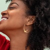 image:imageINKALLOY Bird Earrings for Women Amelia Brass Circle Bird Hoop Earrings Boho Large Statement Hoops Handmade Jewelry for the Modern Bohemian 175InchesHoop