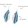 image:imageINKALLOY Game Day Earrings for Women Luxe Beaded Fringe Earrings for Football Gameday Outfits Handmade Jewelry for College Students Team Gifts Teachers Football MomsLight Blue  Navy