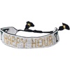 image:imageINK  ALLOY Beaded Boho Bracelets Gabby Word Bracelet Sliding Knot Wristband Friendship Bracelets Handmade Jewelry for the Modern Bohemian 525825 Adjustable Band 5 WHappy Hour