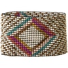 image:imageINK  ALLOY Beaded Bracelets for Women Penelope Boho Seed Bead Stretch Cuff Bracelet Handmade Jewelry for the Modern Bohemian 15Inch WidthMuted Rainbow
