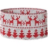 image:imageINK  ALLOY Beaded Cuff Bracelets for Women Brooklyn Luxe Seed Bead Stretch Boho Bracelet Handmade Jewelry for the Modern Bohemian 15Inch WidthRed