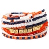 Navy + Orange