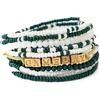White + Green