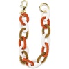 image:imageINK  ALLOY Game Day Bag Chain  Handcrafted Stylish Beaded Accessory for Purse Strap or Phone  Perfect for GamedayBurnt Orange