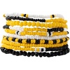 image:imageINK  ALLOY Game Day Bracelet Stacks Beaded Bracelets for Football Gameday Outfits Handmade Jewelry for College Students Teachers Football Moms Set of 10Black  Yellow