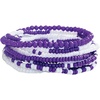 Purple + White