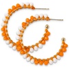Orange + White