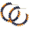 Navy + Orange