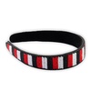 image:imageINK  ALLOY Game Day Striped Beaded Headband  Handcrafted Statement Hair Accessories for Sports Fans  Perfect for Gameday Yellow  BlueRed  Black