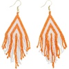 Orange & White