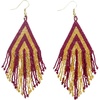 Dark Red & Gold