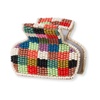 image:imageINKALLOY Small Beaded Hair Clips Gia Boho Cute Claw Clips for Women Mini Claw Clip for Half Up Half Down Hair Styles Handmade Hair Accessories for the Modern Bohemian Multicolor CheckeredMulticolor Checkered
