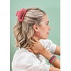 image:imageINKALLOY Beaded Hair Clips Lola Large Statement Boho Cute Claw Clips for Women Secure Hold for Thin amp Thick Hair Handmade Accessories for the Modern Bohemian 35Inches Multi Color CheckeredHot Pink